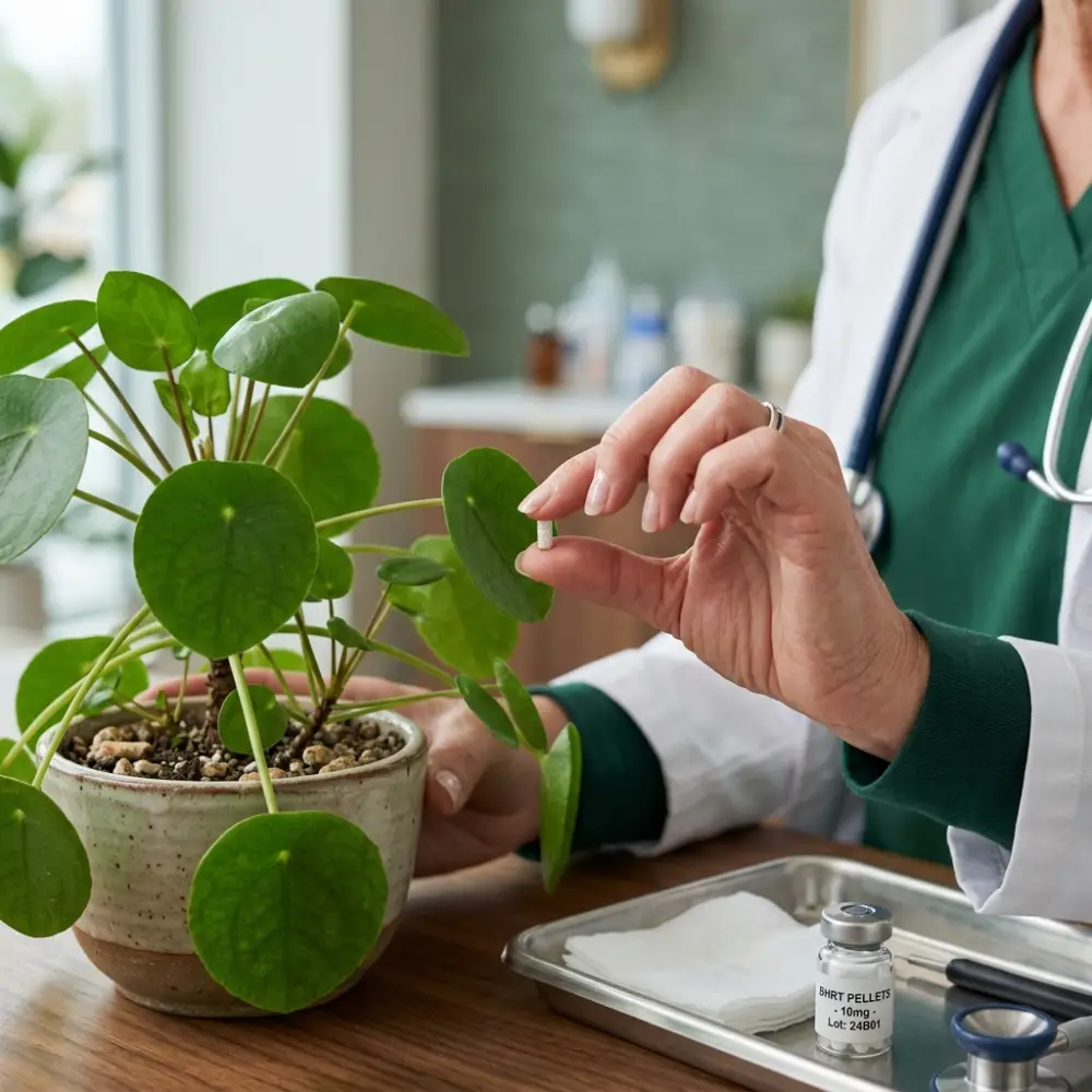 Médico en consultorio